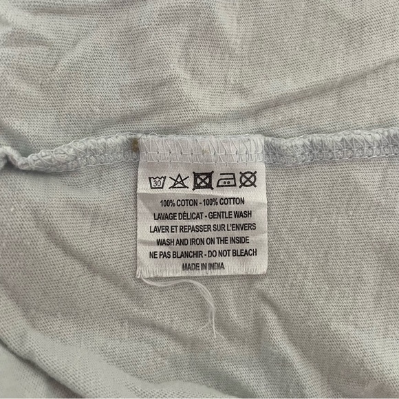 Isabel Marant Miss Vouge Light Blue Graphic Short Sleeve Tee 7657 - Picture 6 of 8